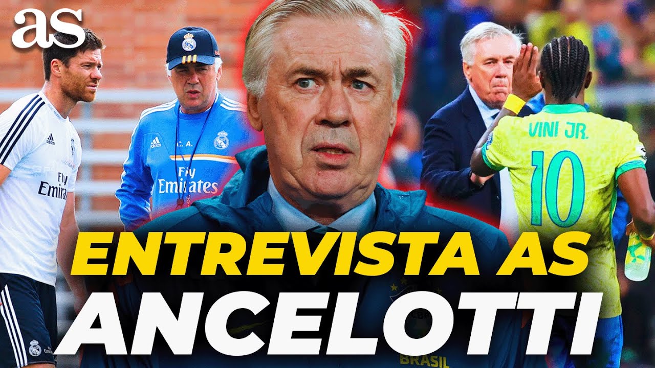 ANCELOTTI en EXCLUSIVA, en AS: el cambio del Real Madrid a Brasil y todos los SECRETOS