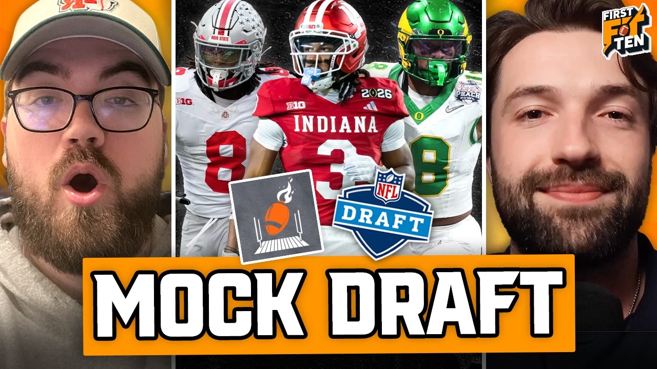 2026 First Round Mock Draft w/ Hail Mary Sports!! (WILD Picks) | First And Ten