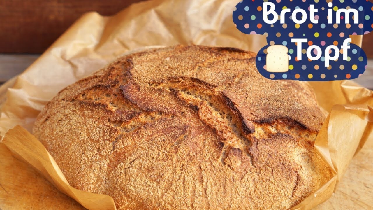 Brot im Topf | No knead Bread - mit Dagmar von Cramm