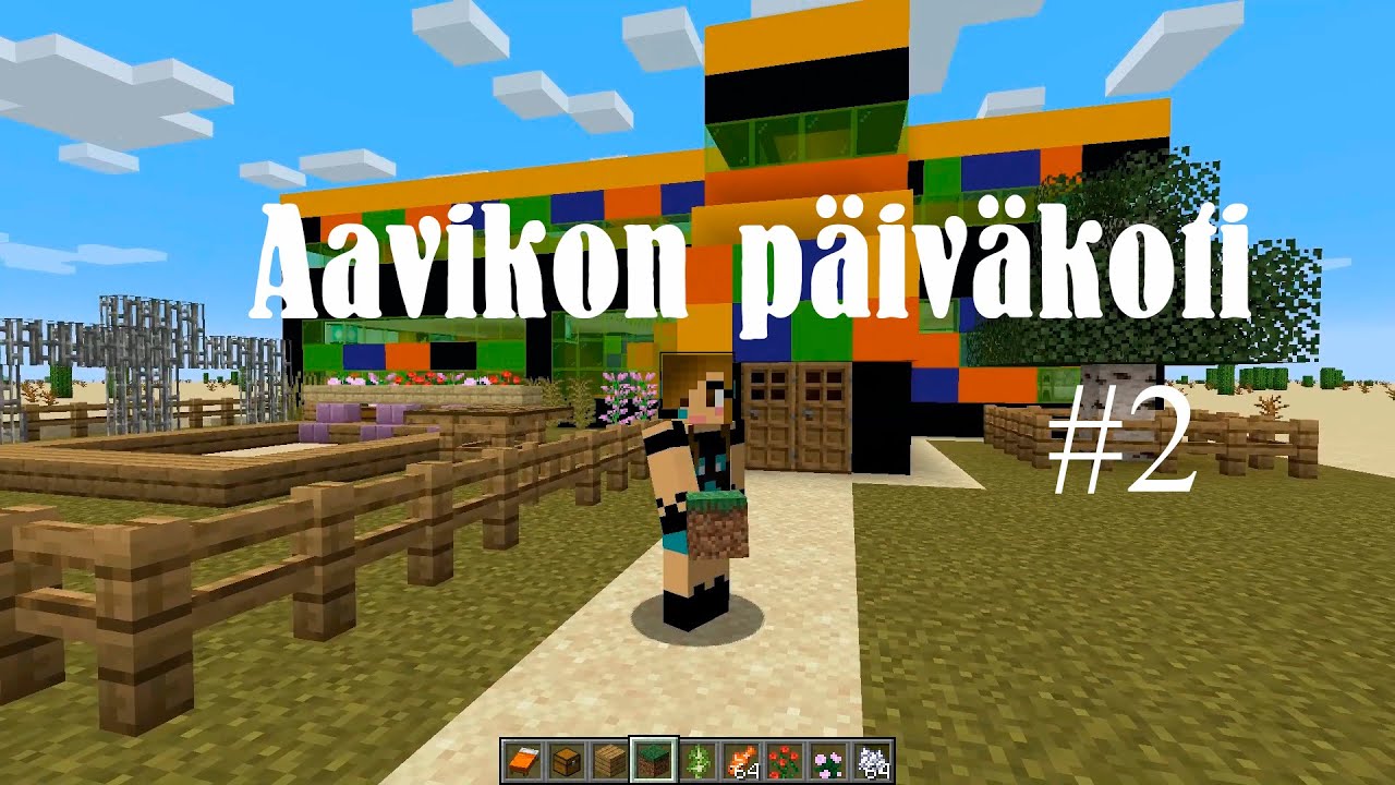 Minecraft Suomi - Aavikon päiväkoti - Osa 2