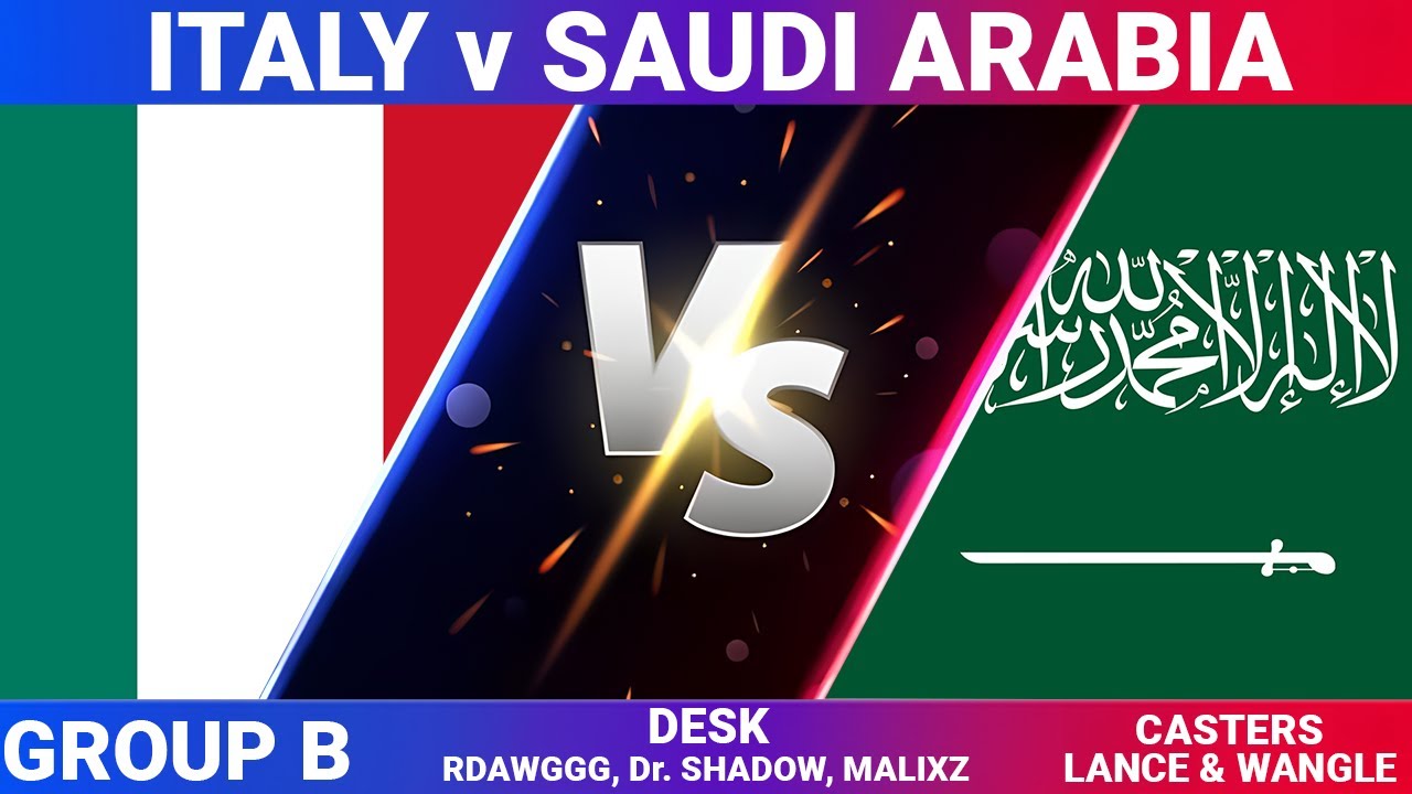 Italy vs Saudi Arabia | Group B | PNL 2024