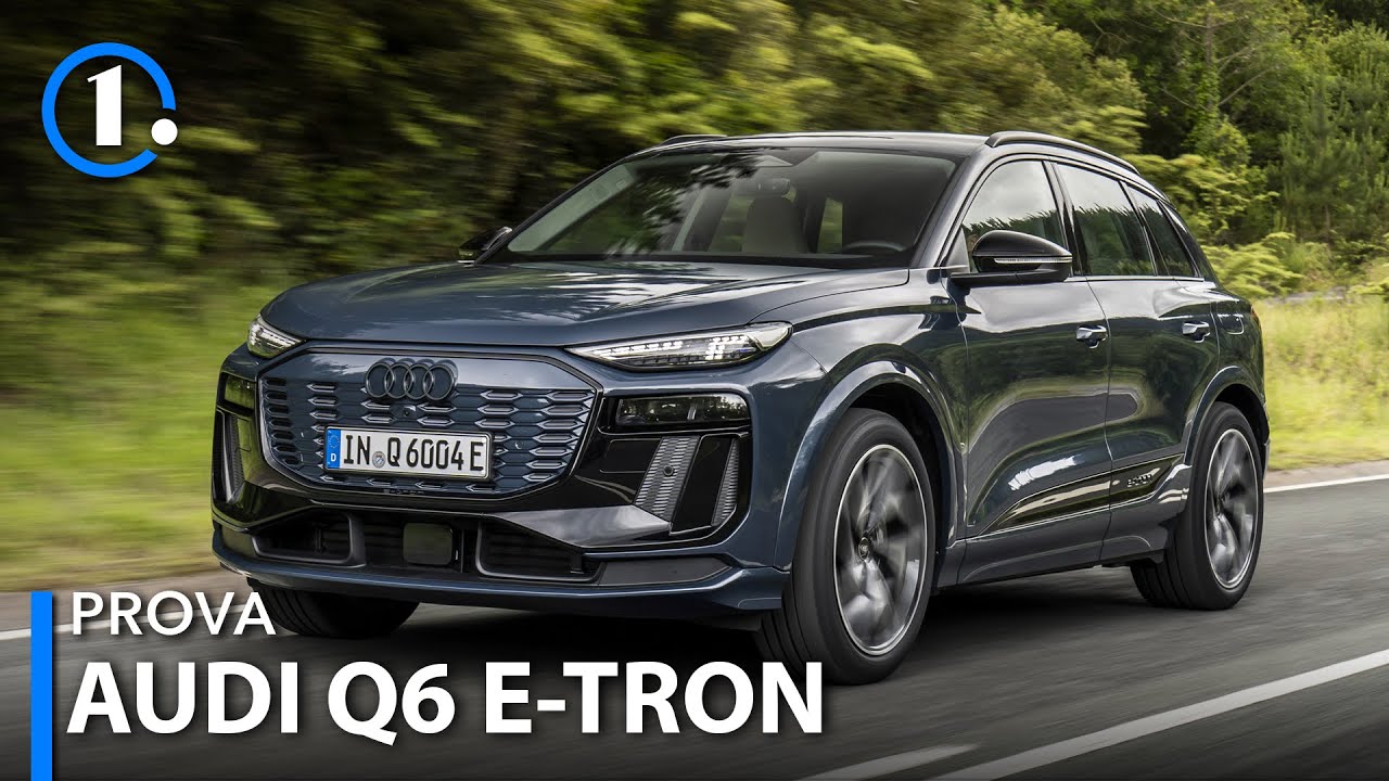 AUDI Q6 e-tron, fatta con PORSCHE perché si GUIDA MEGLIO