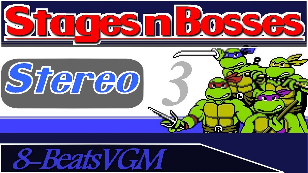 Nes Teenage Mutant Ninja Turtles 3 [8-Beats OST Stereo Collection #2]