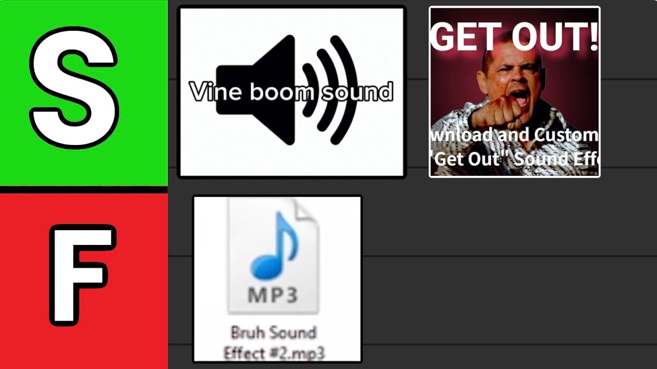 Ranking Meme Sound Effects..