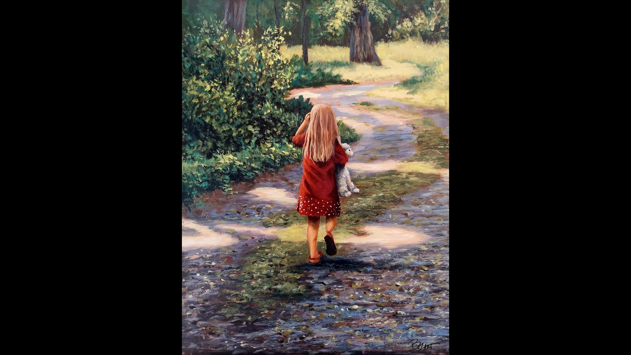 How To Paint a Landscape in Acrylics