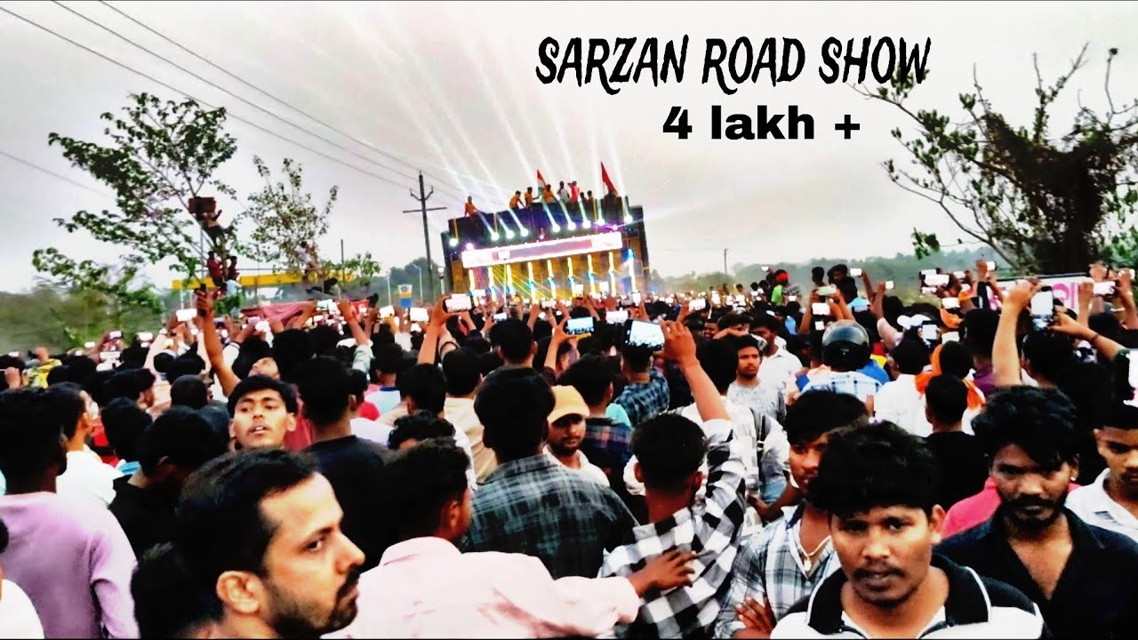 Sarzan dj road show 😱#sarzandj #bloggerrahul