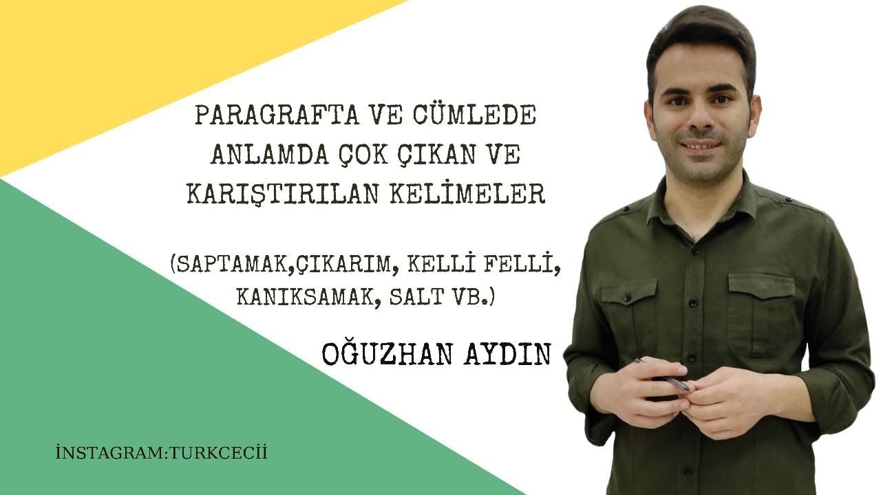 2022 ÖSYM'NİN KELİMELERİ KPSS / TYT / DGS
