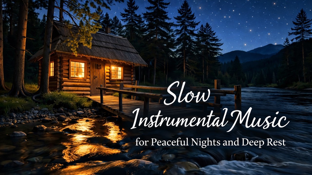 Slow Instrumental Music for Peaceful Nights and Deep Rest