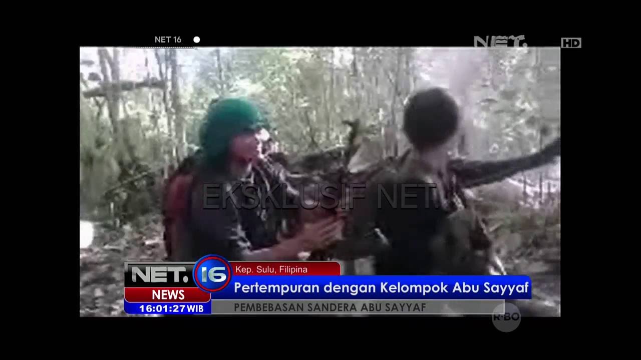 Eksklusif! Baku Tembak Pasukan Filipina Dengan Kelompok Abu Sayyaf - NET16