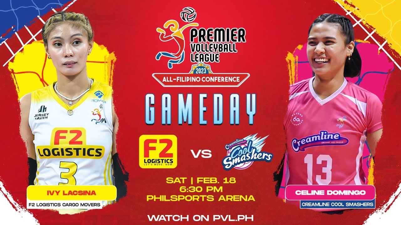 F2 LOGISTICS vs. CREAMLINE - Full Match | Preliminaries | 2023 PVL All-Filipino Conference