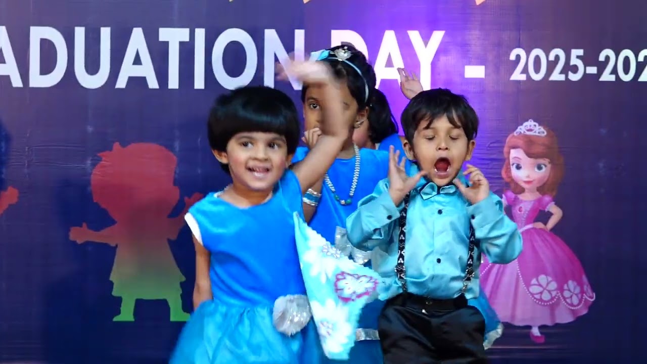 Playgroup dance performance - Annual Day Program 