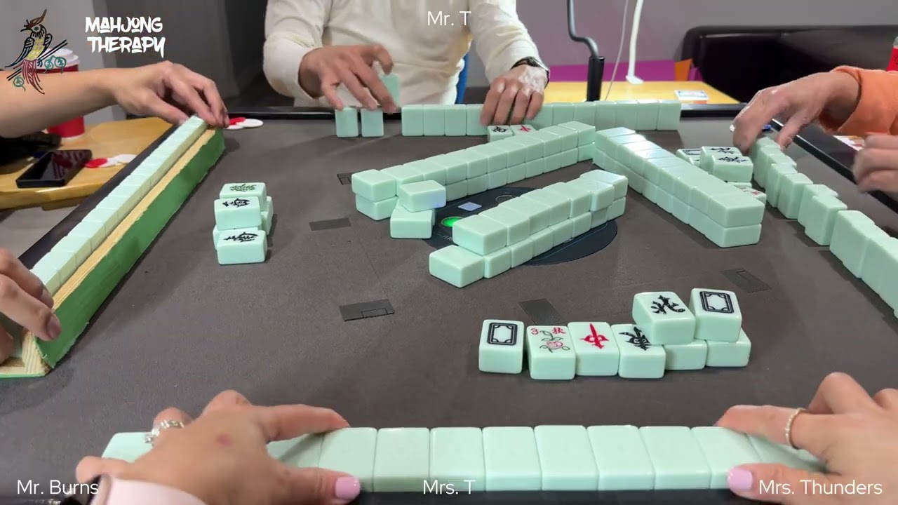 #741 April 17 2025 Wrong number!📞🙈😂 #mahjongtherapy #mahjong