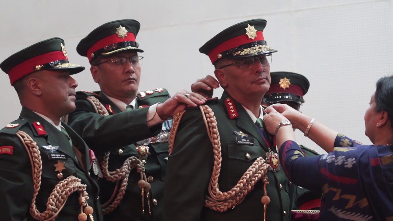 Army chief Purna chandra thapa