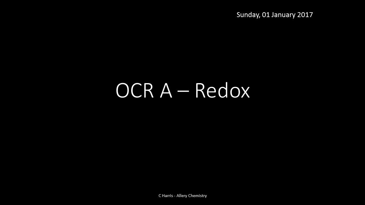 OCR A 2.1.5 Редокс-пересмотр