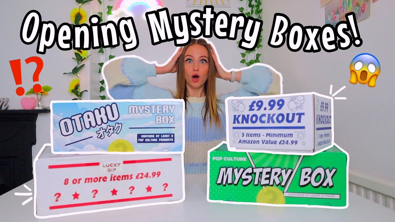 OPENING *GIANT* MYSTERY BOXES WORTH &pound;200!!😱🎁⁉️ (INSANE FINDS!!🫢) | Rhia Official♡