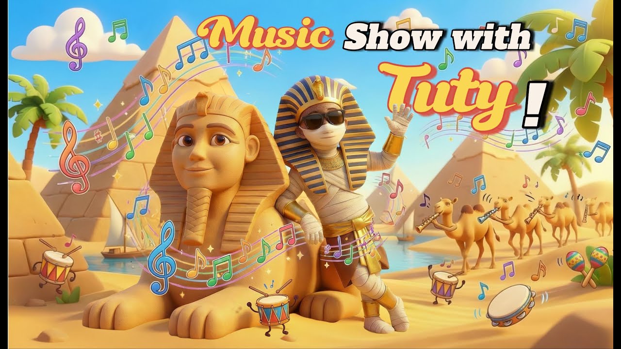 Music Show with Tuty! Dance, Laugh & Learn with Fun Kids Songs