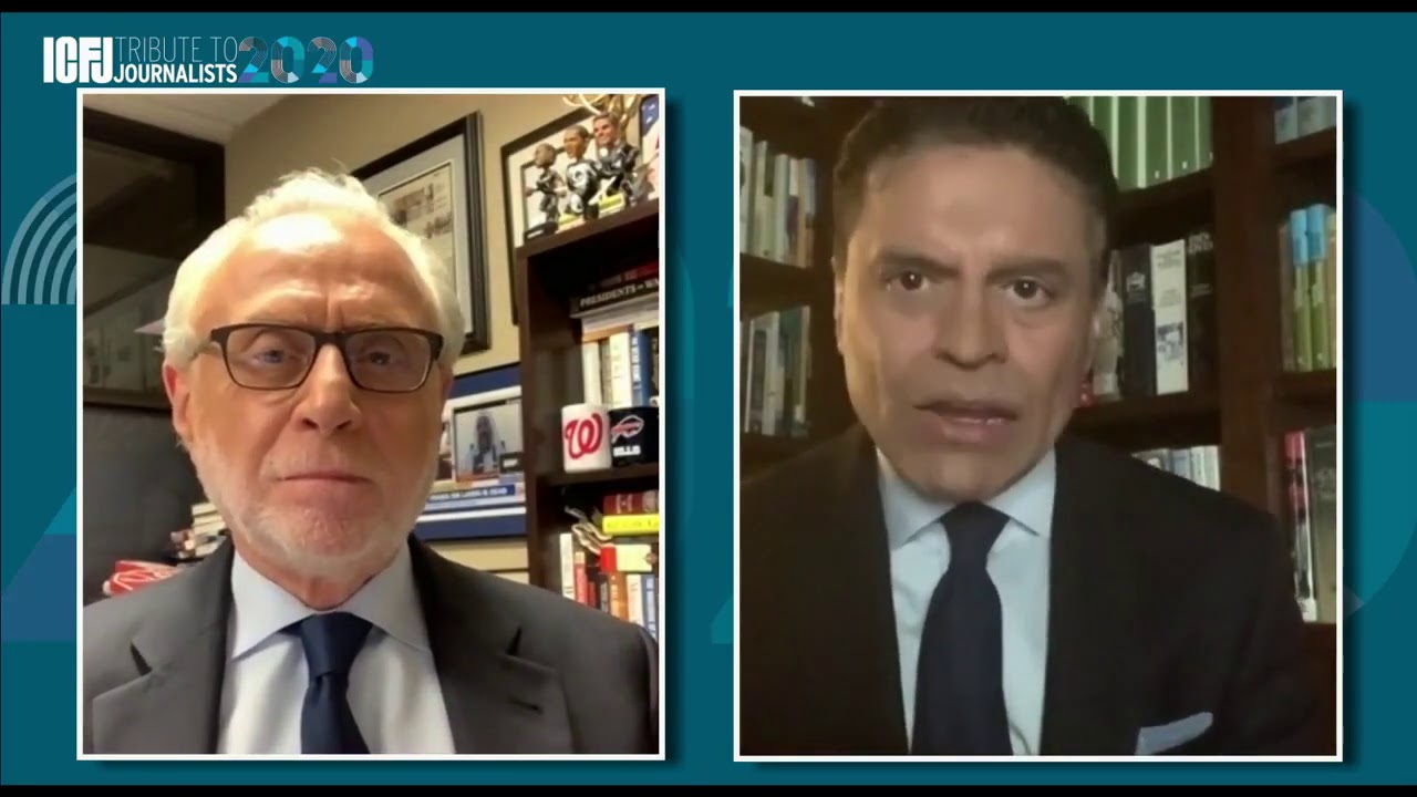 CNN's Wolf Blitzer Interviews Fareed Zakaria at ICFJ Tribute