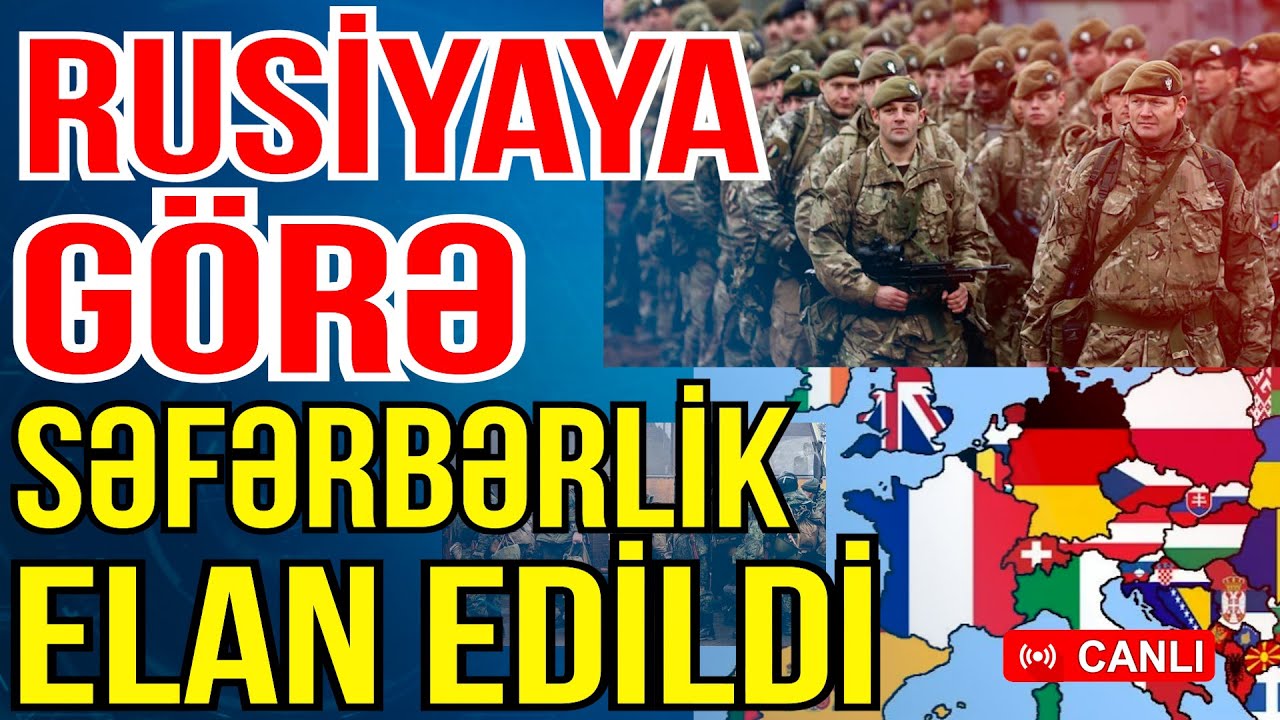 Rusiyaya görə səfərbərlik ELANI - 122 min nəfər cəbhəyə... - Xəbəriniz Var? - Media Turk TV
