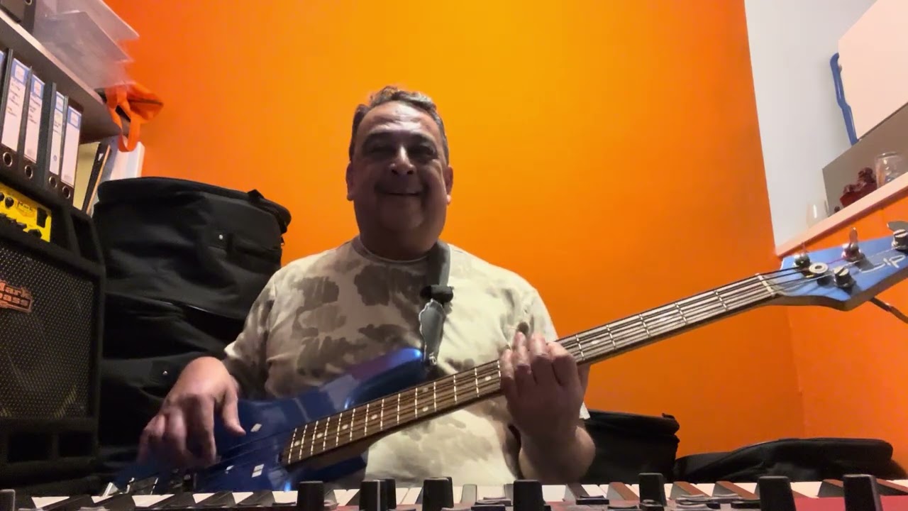 Cover: Last Dance - Donna Summer - Henry Claase on bassguitar
