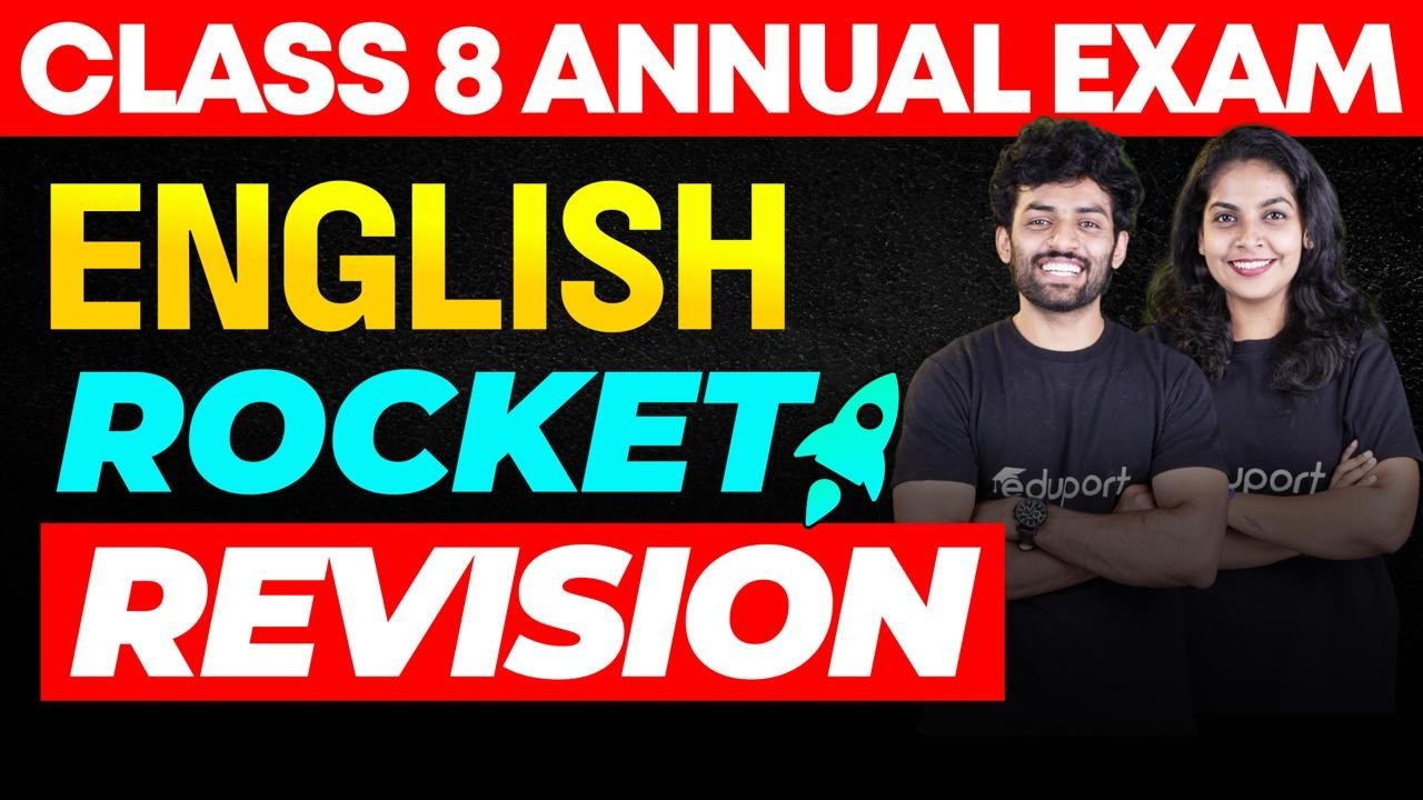 Class 8 English | Rocket Revision | Eduport Class 8