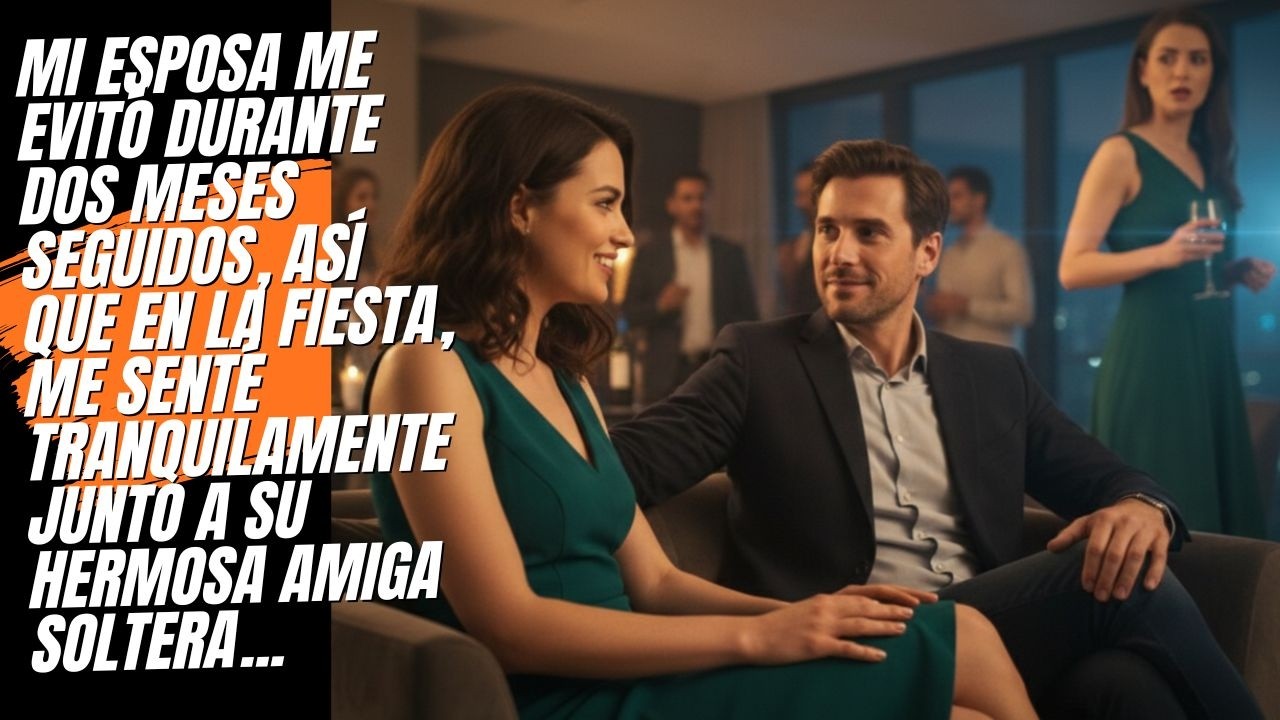 Mi esposa fingió que no existía, hasta que vio con quién estaba sentado en la fiesta.