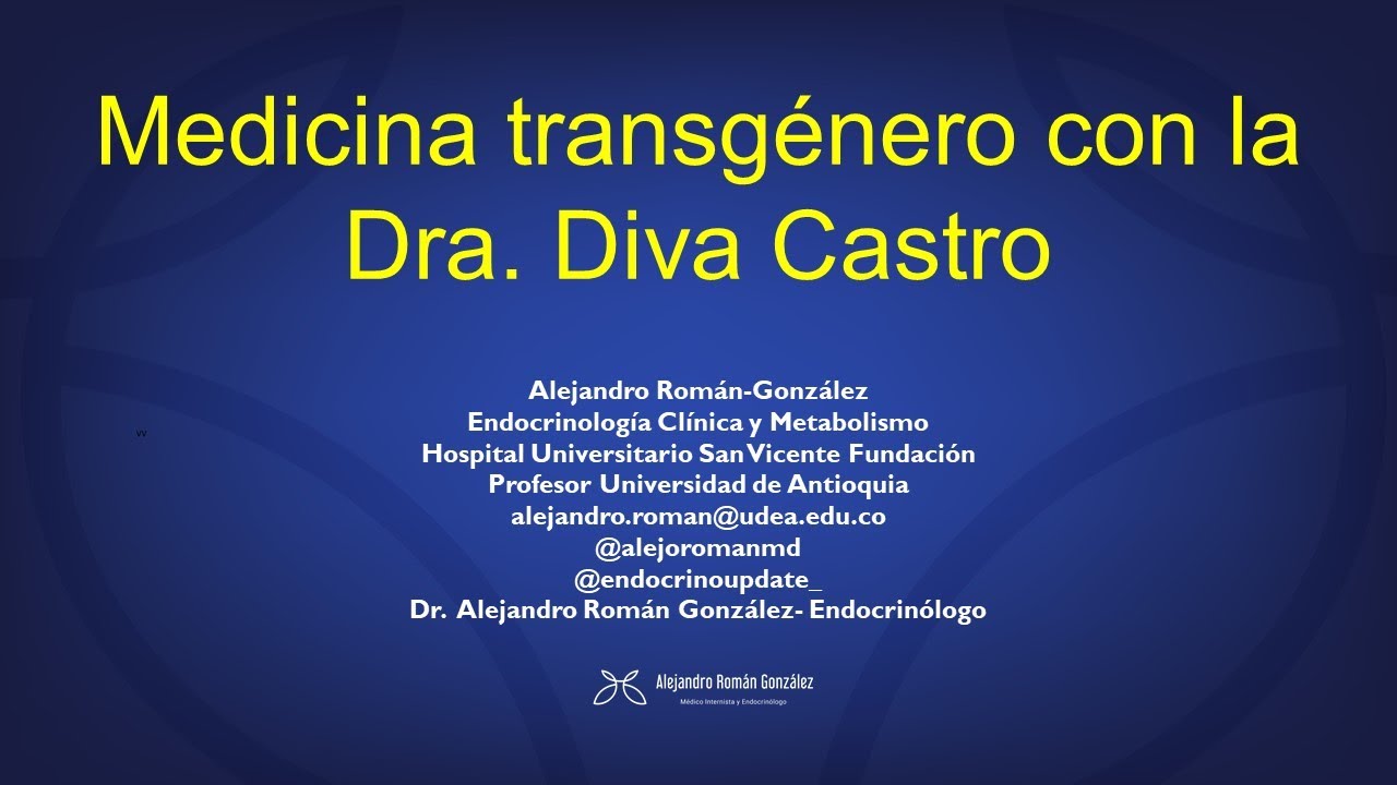Medicina transgenero. ¿Qué es?, ¿Cúales son los riesgos del tratamiento hormonal?