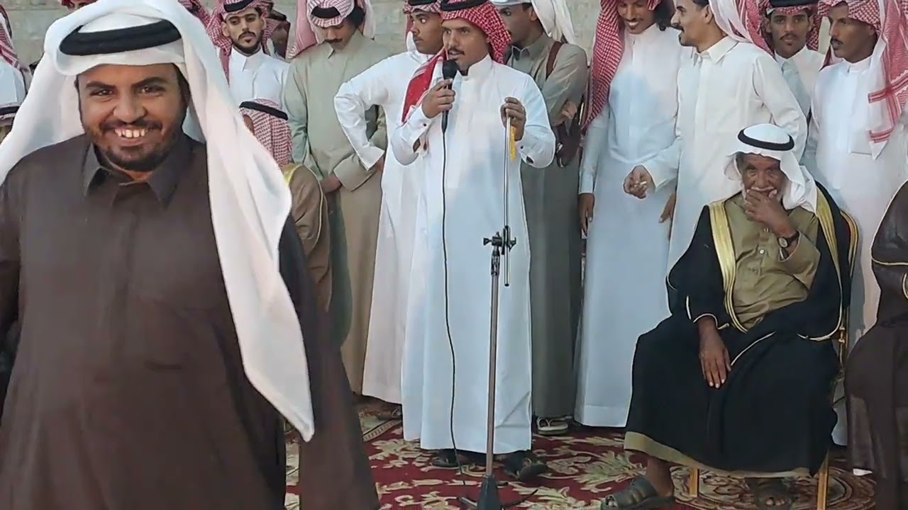 مقلاط قبيلة #عضل في حفل زواج الشاب /هاني بن سحيم الندوي #الهذلي