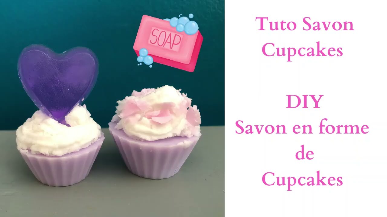 COMMENT FAIRE LA CHANTILLY DU SAVON ? SAVON Cupcakes avec Chantilly