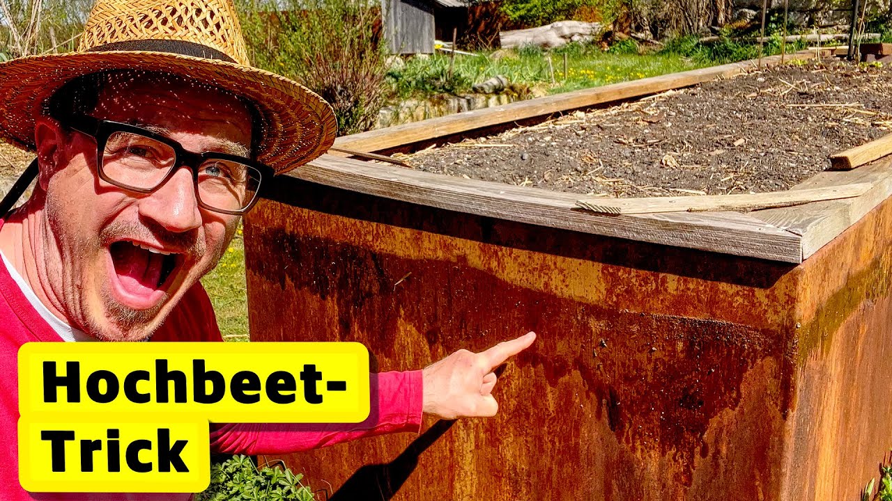 Der Trick mit dem Hochbeet | Garten im April 2025 | Bienen für Selbstversorger