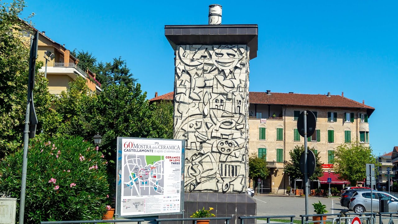 Mostra Ceramica Castellamonte 29 08 2021 DRONE 4K