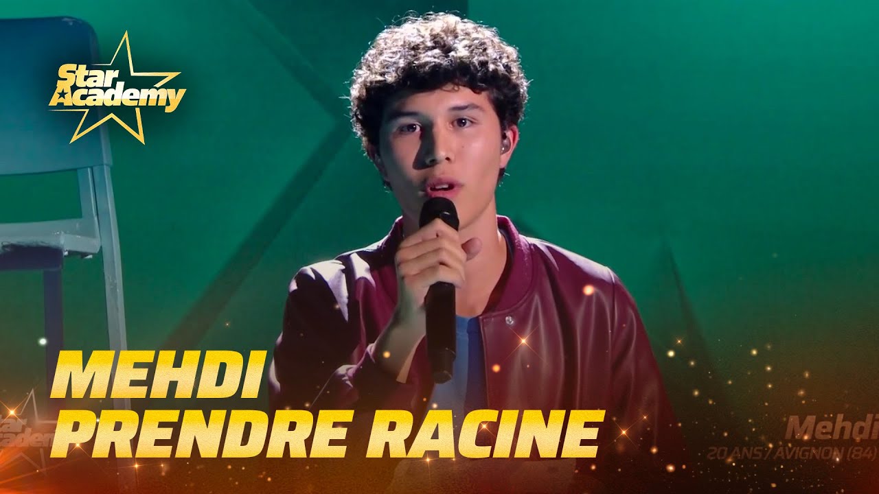 Mehdi chante « Prendre racine » de Calogero  | Prime 1 | Star Academy 2025