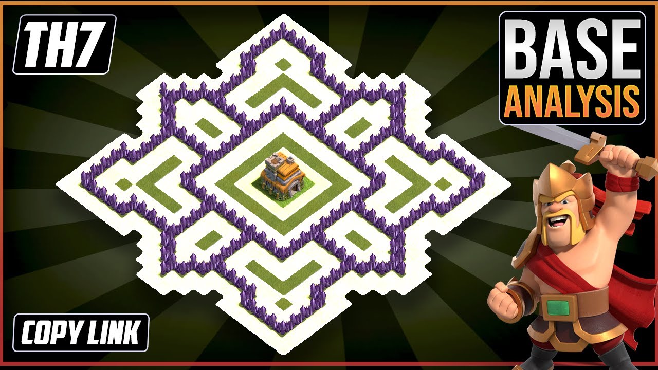 NEW BEST TH7 HYBRID/TROPHY Base 2021!! | Town Hall 7 (TH7) Hybrid Base Design - Clash of Clans