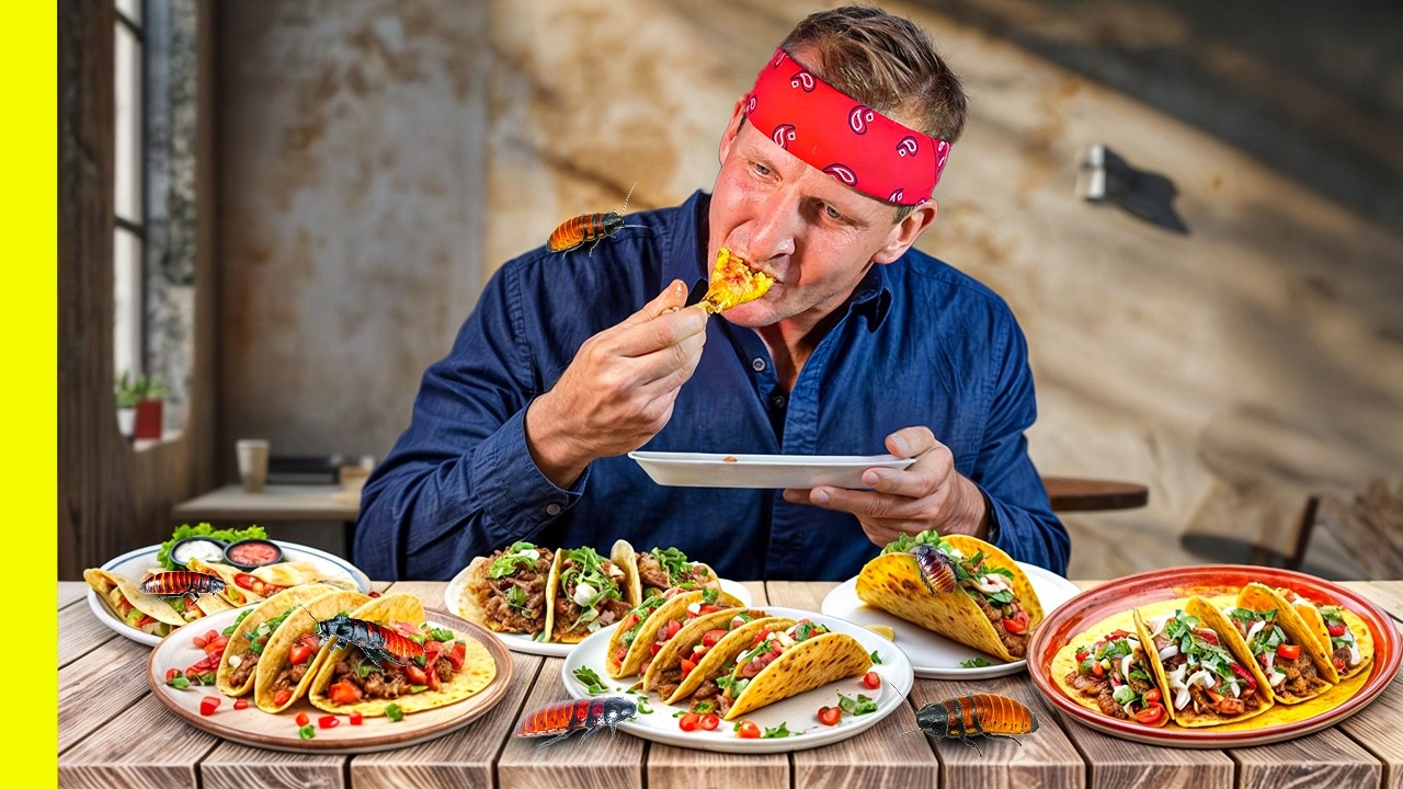 ¡Las RARÍSIMAS Comidas Callejeras de México! ¿Realmente comen esto?
