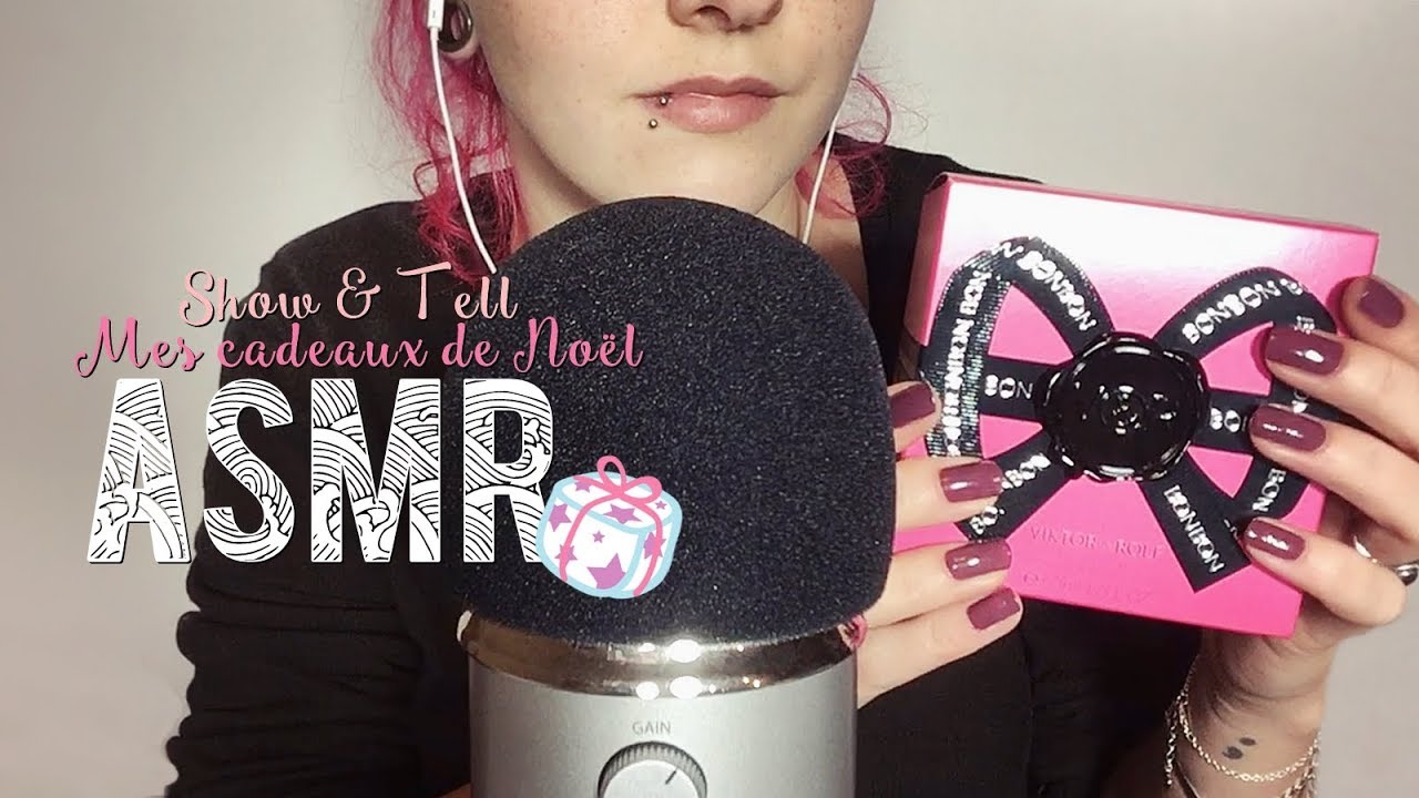 ASMR Français ~ Mes cadeaux de Noël / Show & Tell - Triggers