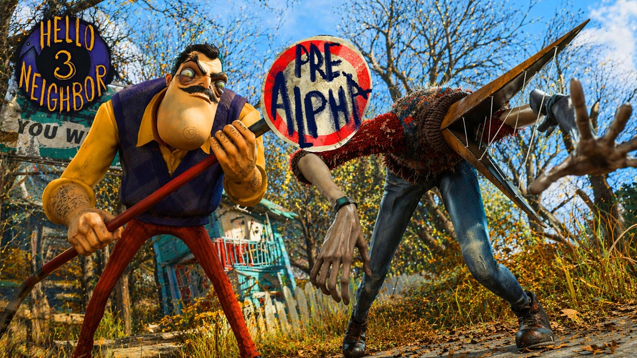 HELLO NEIGHBOR 3 PRE ALPHA ПОЛНОЕ ПРОХОЖДЕНИЕ ИГРЫ ПРИВЕТ СОСЕД 3 ПРЕ АЛЬФА