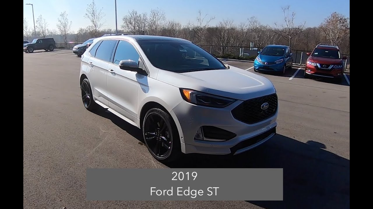 2019 Ford Edge ST|Walk Around Video|In Depth Review|Test Drive