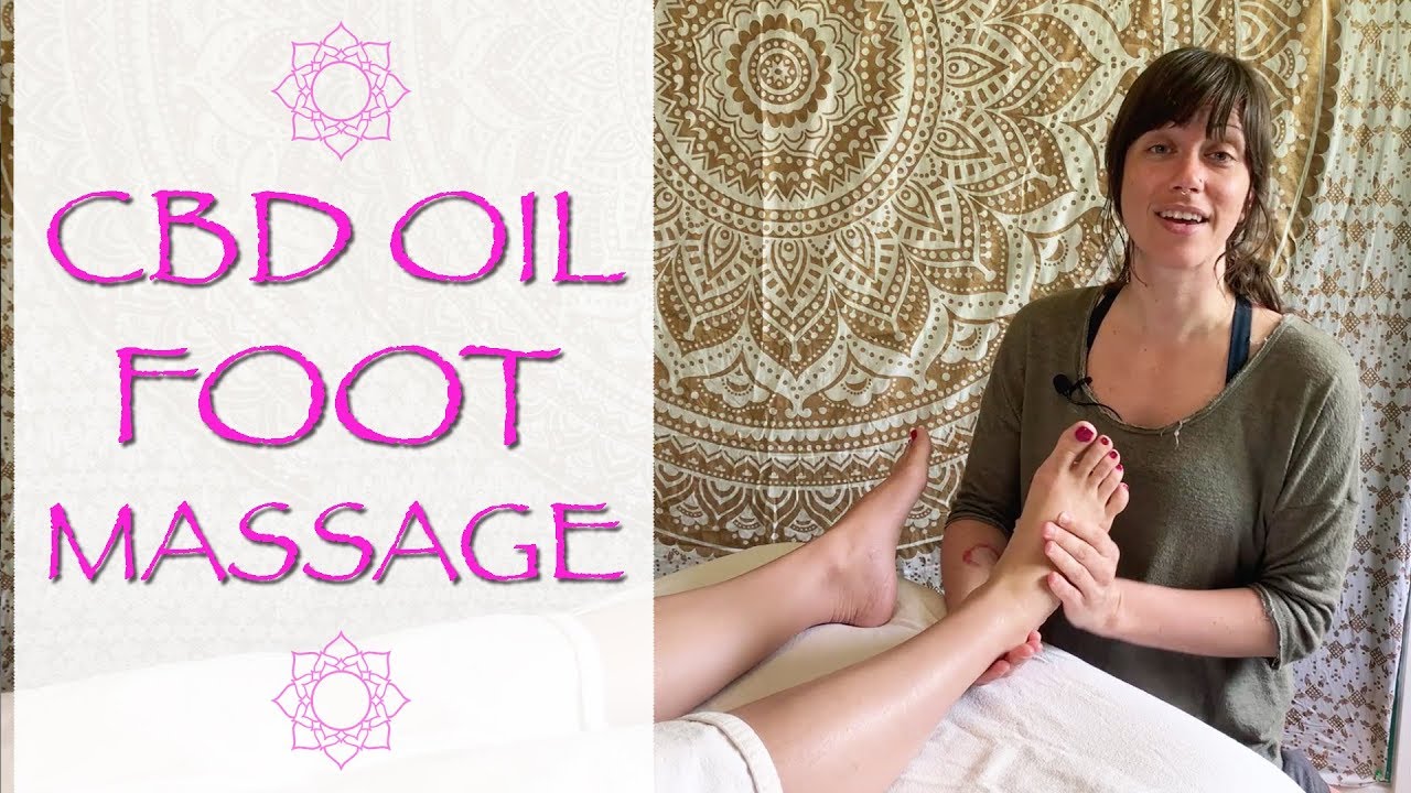 Relaxing Foot Massage with CBD Hemp Oil | 12 minutes with Jen Hilman