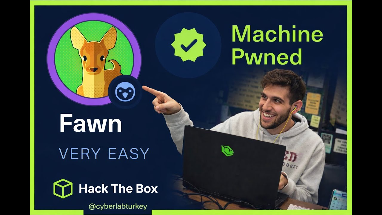 Hack The Box Fawn Writeup (VERY EASY) | FTP Zafiyeti ile İlk Yetki Alma 🔥