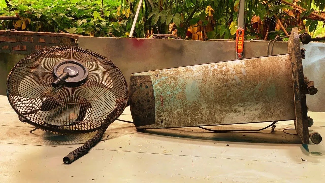 Restoring an Old Steam Cooling Fan to Perfection 🔧💨 #SteamFanRestoration