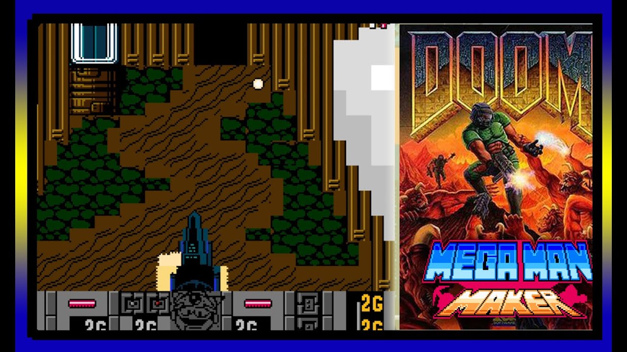 Mega Man Maker  - Doom 1993- 3D