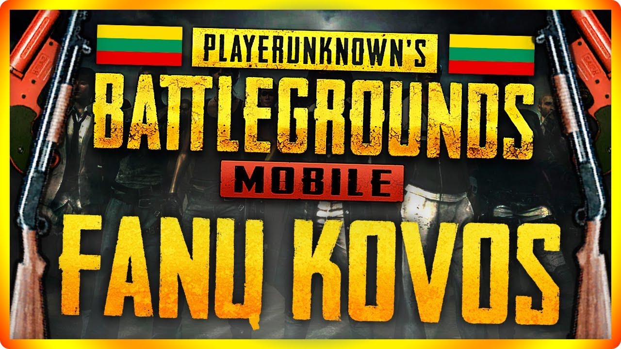 TIK SHOTGUNAI? | PUBG Mobile fanų kovos lietuviškai!