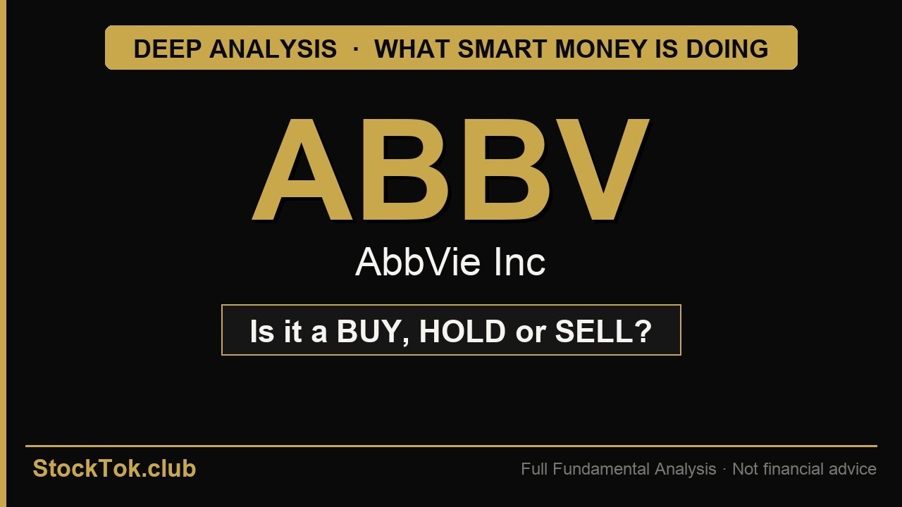 Стоит ли покупать акции AbbVie Inc? | Подробный анализ | Анализ ABBV | StokTok