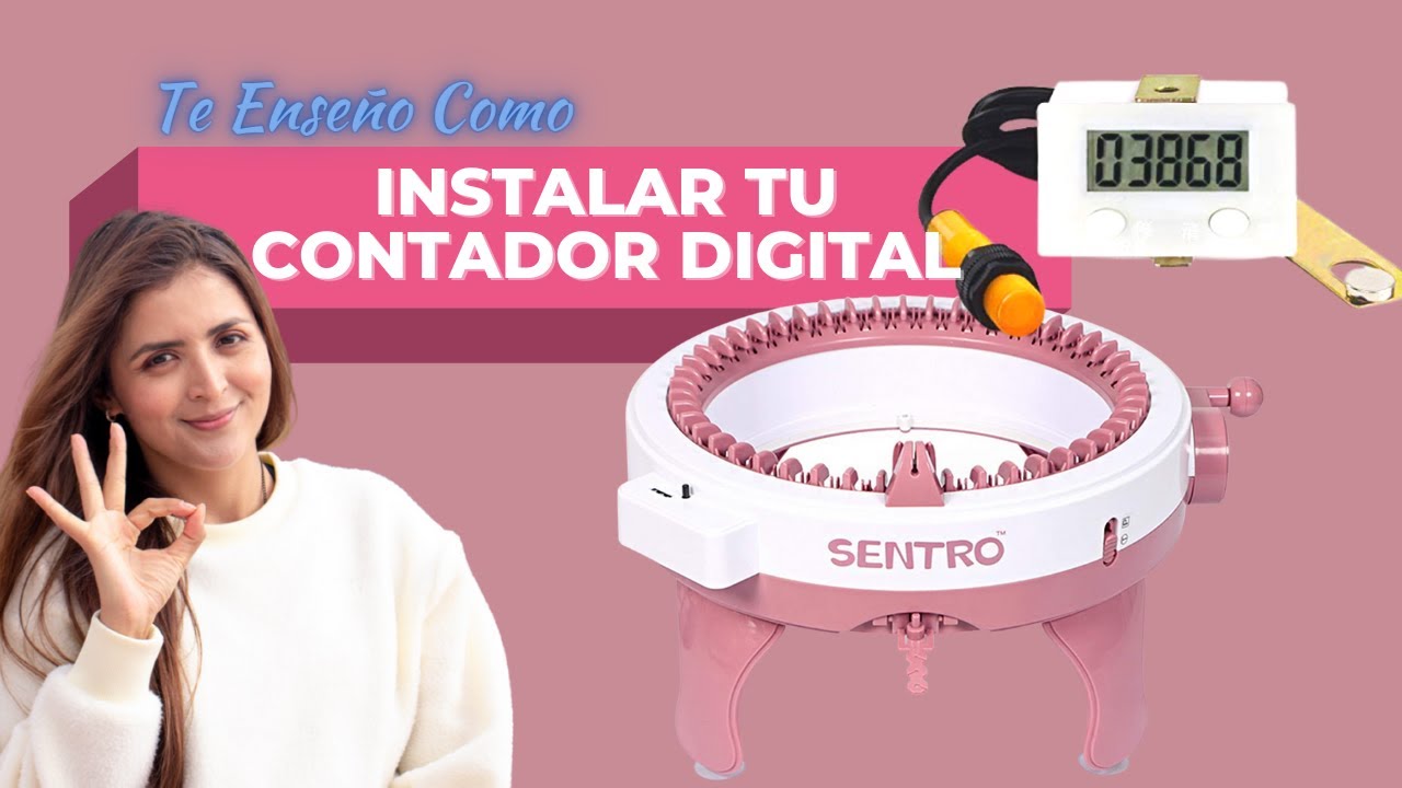 Cómo Instalar Un Contador Digital En Una Máquina De Tejer