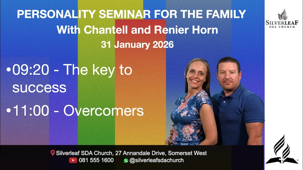 2025-01-31 Sabbath Service - Renier & Chantell Horn