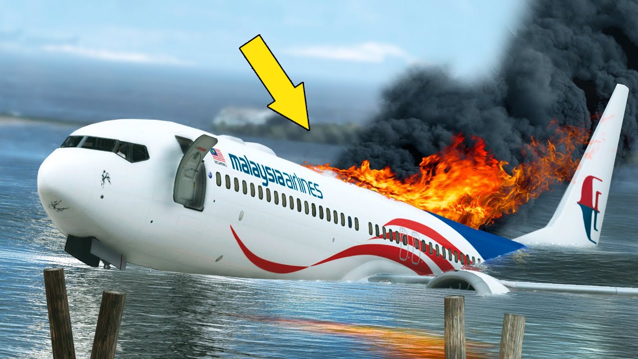 I Survived a Boeing 737 MAX 10 CRASH LANDING on Water!