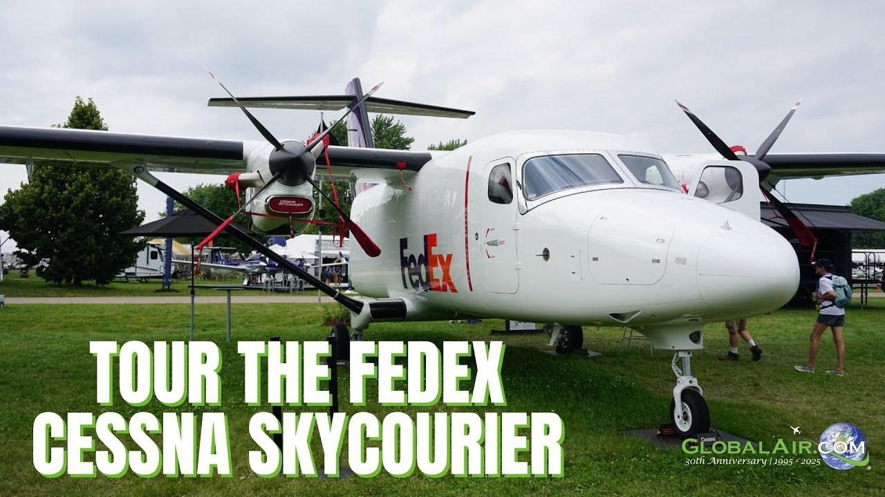 Tour the Cessna SkyCourier at EAA AirVenture