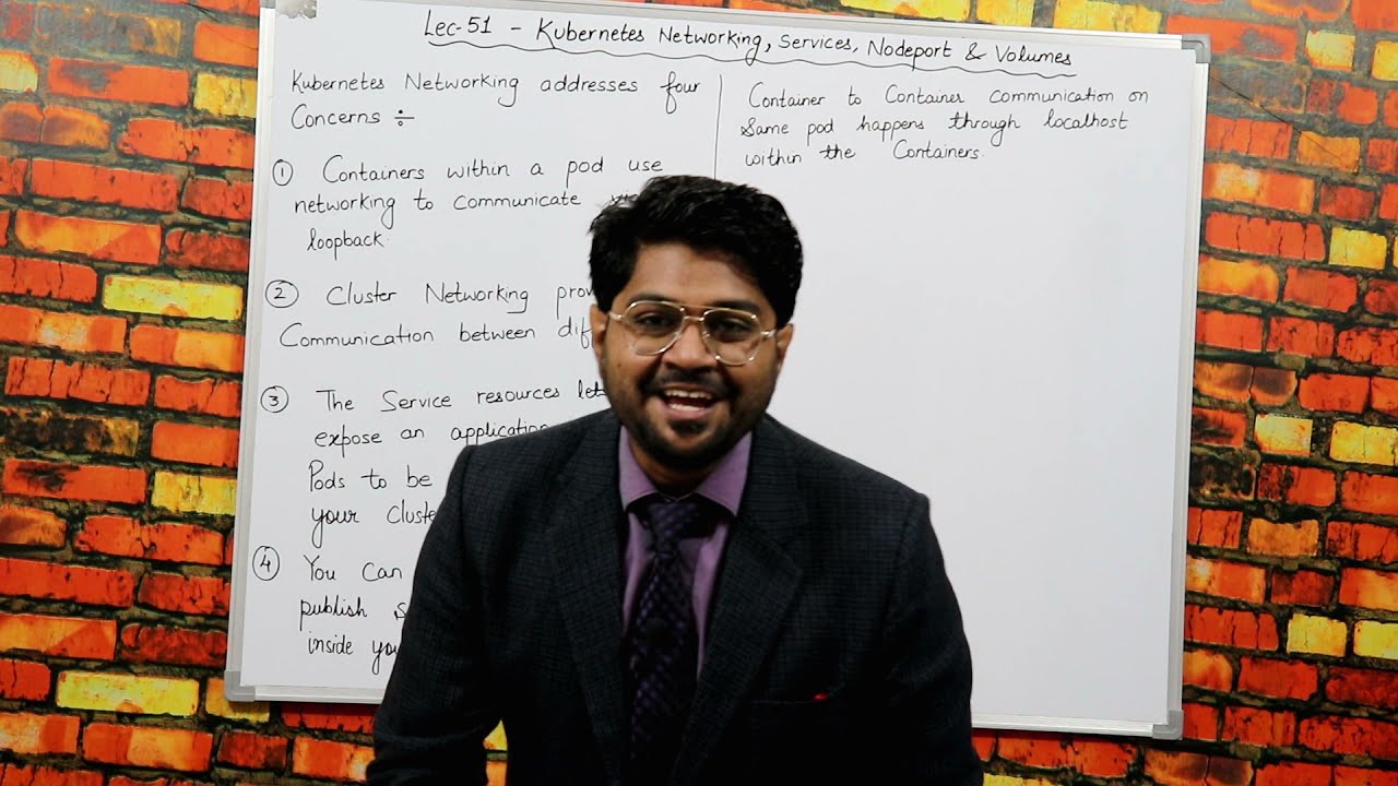 Kubernetes Networking- Hindi/Urdu | Lec-51 | Kubernetes Services, Nodeport and Volumes | DevOps