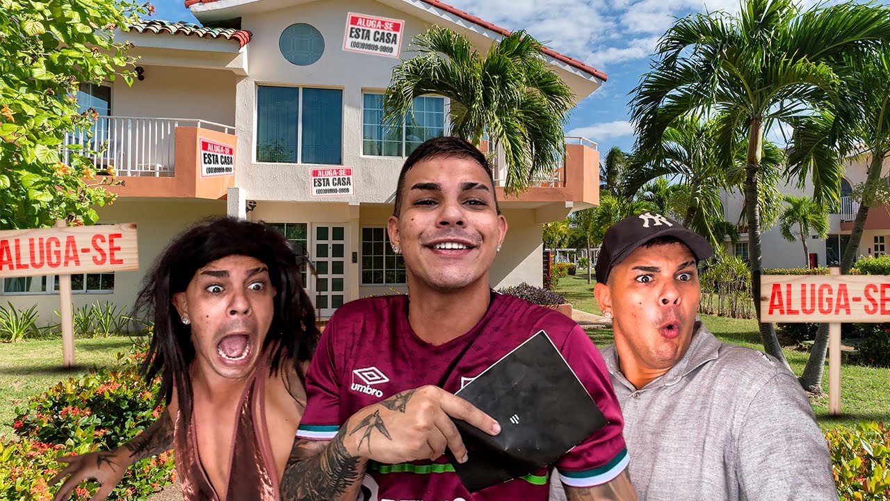 MEUS PAIS SAÍRAM E EU ALUGUEI A CASA