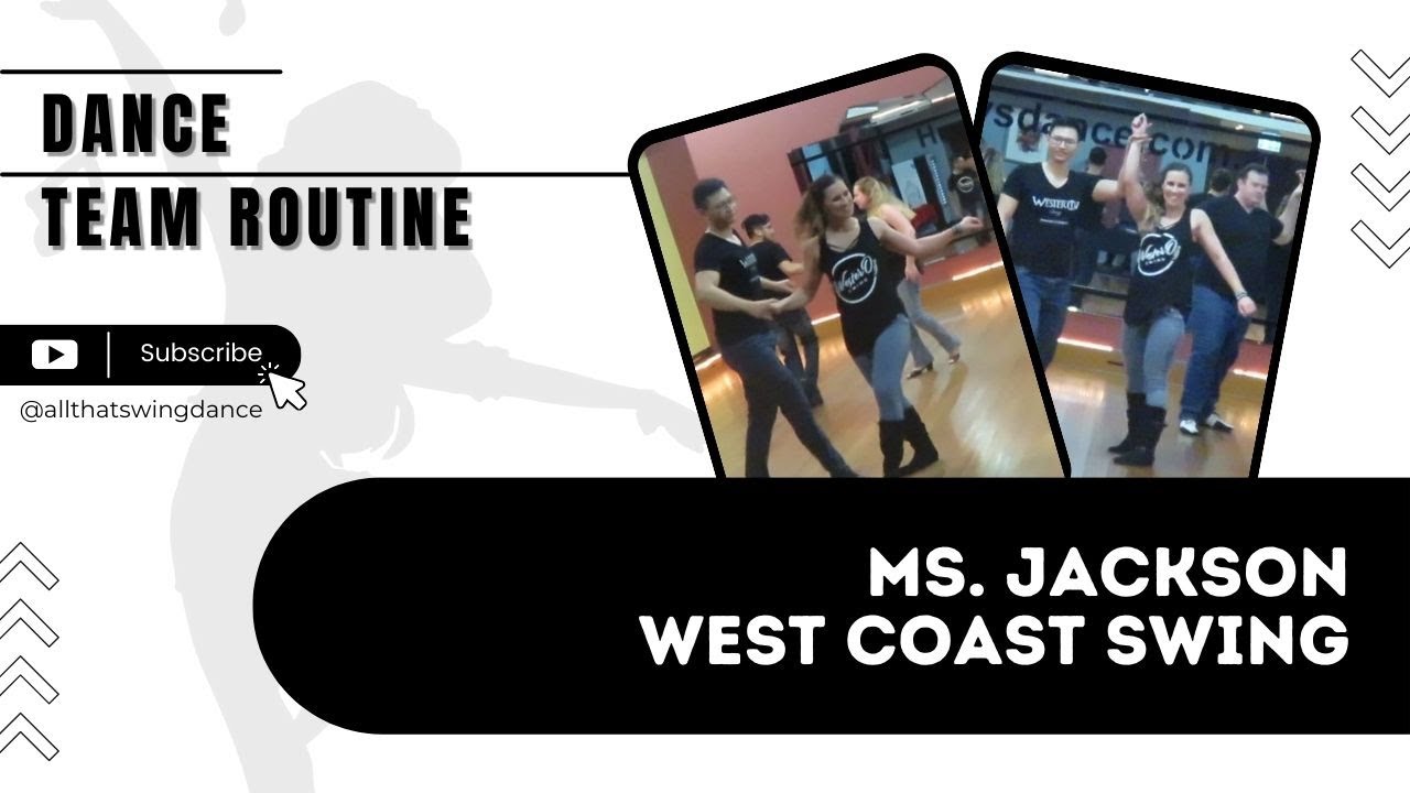 West Coast Swing Team Routine 'Ms Jackson' Choreographed by Jakub Jakoubek & Emeline Rochefeuille