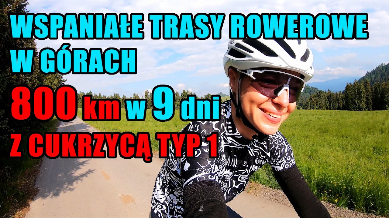 Niełatwe 800 km w górach na rowerze z cukrzycą typu 1